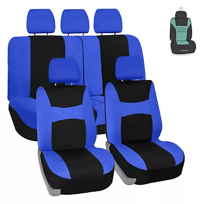 Universal Seat Covers For Car SUV Van W/ Air Freshener Full Set 11 Colors • $29.99