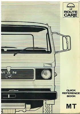 Man - Vw Mt Series Truck (1976-83) Original Factory Pictorial Parts Catalogue • $57.59