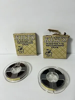 Vintage Kilts 3x150Ft Magnetic Recording Tape 1 1/2 MIL Mylar • $14.99