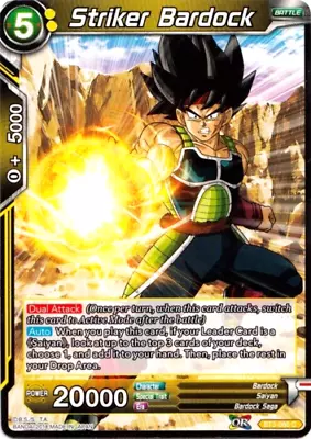 Dragon Ball Super TCG - Striker Bardock - Common Mint Condition • $3.69