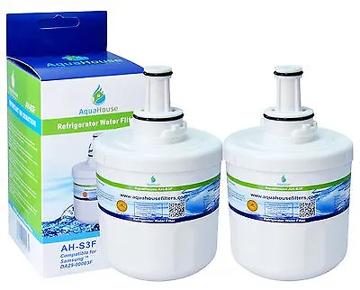 2x Compatible Water Filter For Fridge Freezer Samsung DA29-00003F DA97-06317A-B • £23.78