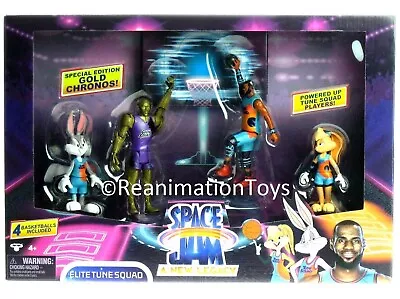 Space Jam: A New Legacy Elite Tune Squad LeBron James Chronos Figures New MISB • $49.99