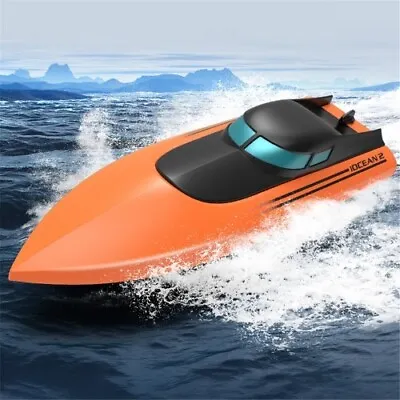 Super High Speed Remote Control Boat 2.4 GHZ RC Boat Adults Kids Rechargeable • $24.99