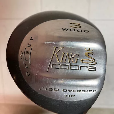 King Cobra Offset Head 3 Wood Golf Club RH Graphite Shaft Medium With Head Cover • $49.38