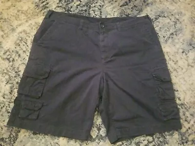 JF J.Ferrar Men's Cargo Shorts Navy Blue Size 46  • $23.80