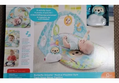 Fisher-Price Butterfly Dreams Musical Playtime Gym. • £12.50