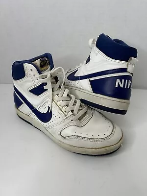 Vintage 1987 Nike Delta Force AC Size 9.5 870709 T2 White Blue • $150