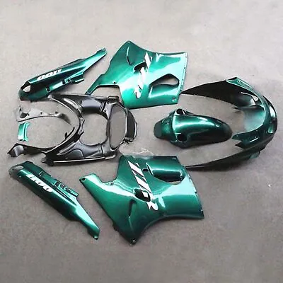 Injection Fairing Kit Bodywork Plastic Fits For Kawasaki ZZR1100 1993-2003 T8 • $969.34