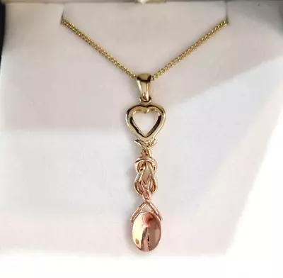 Clogau 9ct Gold Spoon Pendant & Clogau 9ct Gold Chain Welsh Gold Love Spoon • £295