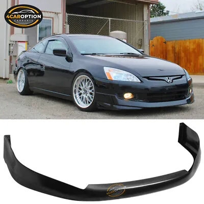 Fits 03-05 Honda Accord Coupe 2Dr Front Bumper Lip HFP-Style PU • $179.99