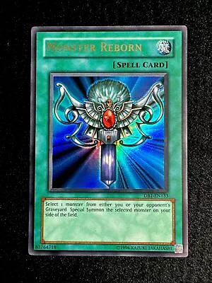 🔥yugioh • Monster Reborn • Ultra Rate • Db1-en113 • Unlimited • Near Mint🔥 • $35.99