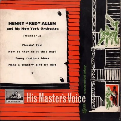 £4.11 • Buy Henry Red Allen And His New York Orchestra Number 2 7  Vinyl UK His Master's