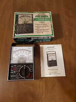 Vintage Micronta Range Doubler Multitester 22-204B 43 Range With Original Box • $24.99