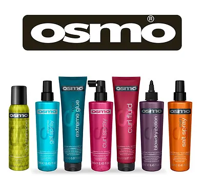 Osmo Professional Hair Styling - Thermal Protect Salt Spray Curl & Straighten! • £5.99