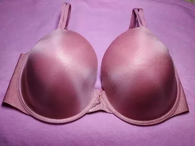 Victoria's Secret Bra Lined Demi In Mauve Shimmer Size 40DDD • $18