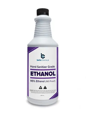 Ethyl Alcohol (Ethanol) 95% (190 Proof) - No Fermentation Smell - No Methanol • $13.99