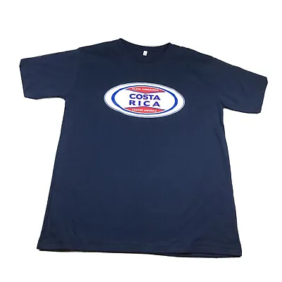 $16.09 • Buy Costa Rica Graphic Tee Shirt Adult XL Blue Playa Tamarindo Centro America