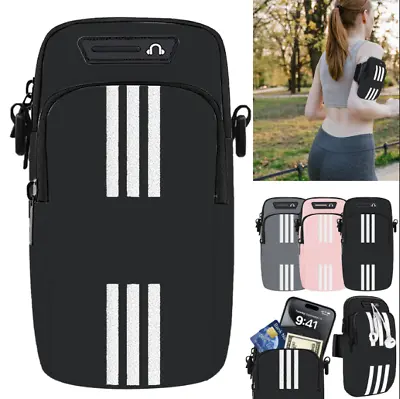 Universal Sports Armband Running Gym Exercise Arm Band Phone Case Pouch Bag • $5.95