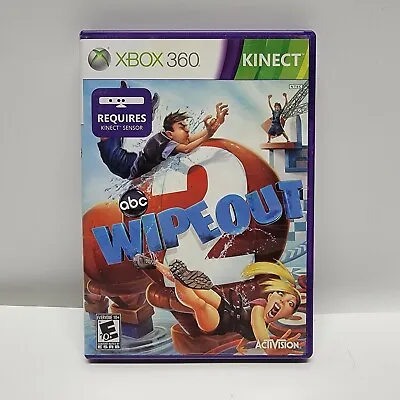 Xbox 360 ABC Wipeout - Activision - Kinect Video Games - CIB With Manual • $9.99