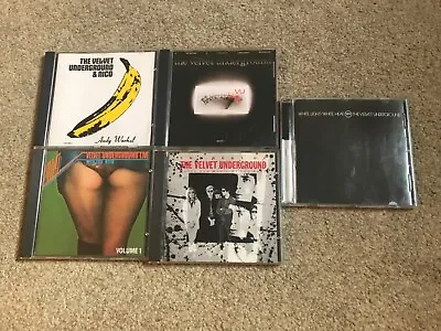Velvet Underground 5cd Bundle Mixed Versions/condition • £10.49