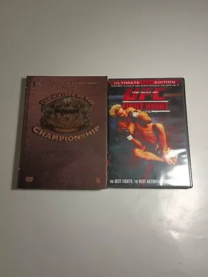 UFC/WWE DVD Lot (2) UFC Fight Night/History Of WWE Championship • $4.95