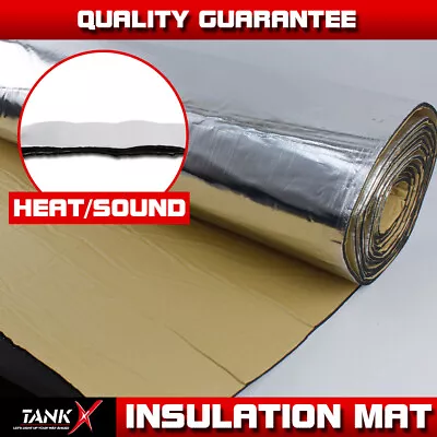 20 X 39  Thermal Sound Deadener Car Heat Shield Insulation Noise Reduce Mat 3/8  • $24.99