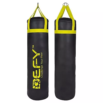 DEFY Challenger Heavy Duty Punching Bag - Boxing Bag Made From Premium PU Lea... • $57.87