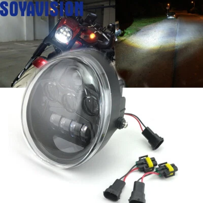 $78.32 • Buy DOT Approved LED Headlight For Motor V Rod VROD VRSCA VRSCR VRSC/V-ROD VRSCF
