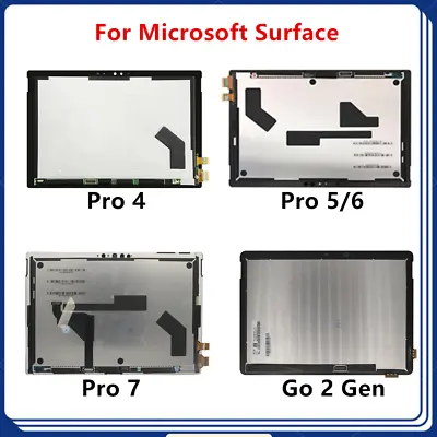For Microsoft Surface Pro 4 5 6 7 Go 2 Gen LCD Touch Screen Digitizer Replace US • $109