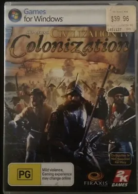 Civilization IV Colonization PC GAME  • $22.50