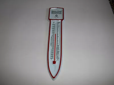 Vintage HENRY FIELD SEED & NURSERY CO.  Metal Advertising Thermometer • $25.99