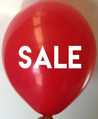 SALE BIG Balloons - Latex Helium Quality Red Balloon - POS Balloons Free Postage • £4.95