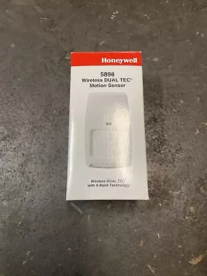 Honeywell 5898 Wireless DUAL TEC Motion Sensor (NEW) • $50