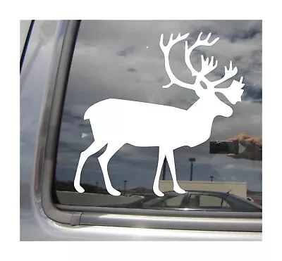 Deer Elk Silhouette - Wapiti Hunter Hunting Car Vinyl Decal Sticker 04249 • $4.99