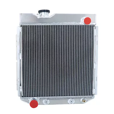 4 Row Aluminum Radiator For 1960-1965 Ford Falcon 1965-1966 Mustang Comet V8 • $219