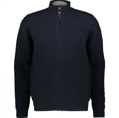 £59.99 • Buy BNWT Mens HOLLAND ESQUIRE Woven Zip Jacket Jumper Cardigan Size L RRP £200 ]