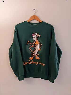 Vintage Walt Disney World Pooh Tigger Crewneck Sweatshirt • $35