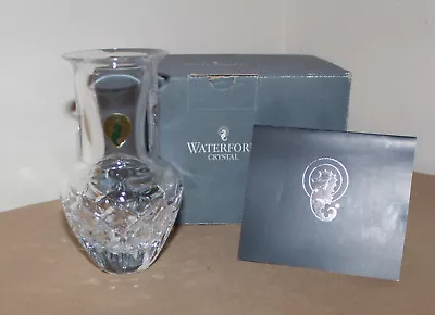 Waterford Crystal LOLA BUD VASE 5.75  Tall #164171 -NOS - NIB - NEW • $28