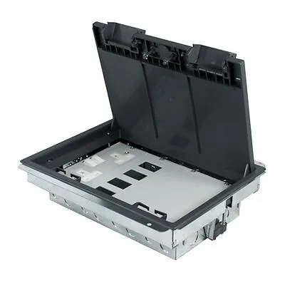 £42.90 • Buy Floor Box Compartment 1 TWIN Double Socket + 1- 4 Data + 1 Blank