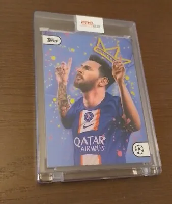 Topps Project 22 - Lionel Messi By Sanil Rare Discontinued Card • £15