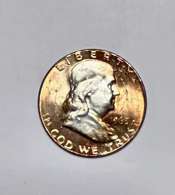 1963 BU Golden Toned Franklin Half Cameo Like See Video & My Other Items • $18.50