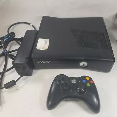 Xbox 360 S Slim Bundle 1439 Console OEM Controller Power HDMI TESTED • $99.99