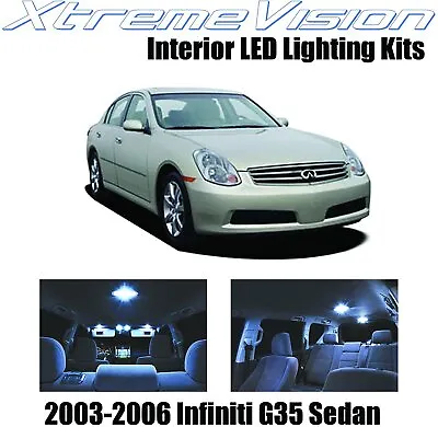 Xtremevision Interior LED For Infiniti G35 Sedan 2003-2006 (7 Pieces) Cool... • $9.99