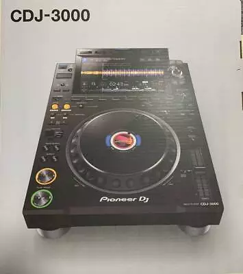 Pioneer DJ CDJ-3000 Multi-Player Black Professional Flagship Model In Stock 100V • $6621.96