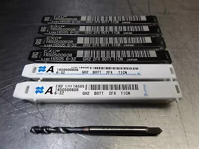 6 NEW! OSG EXO 6-32 GH2 2FX Spiral Flute Bottoming Tap 1650500608 • $10