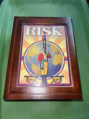 RISK The Classic Game Of Global Domination 2010 Wood Box Vintage Collection  HJ9 • $19.99