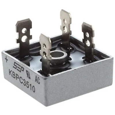  KBPC3510 35A 1000V Single Phase Square Diode PCB Bridge Rectifier Q3N57086 • $5.94