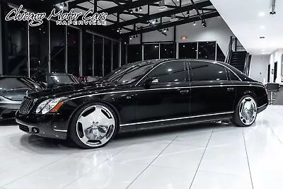 2008 Maybach 62S Sedan Factory Partition RARE! Black On Black! Serv • $249800