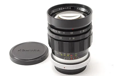 【N MINT+++】Sankyo Kohki Komura 100mm F/1.8 Canon FD Mount Lens From JAPAN • $489.99