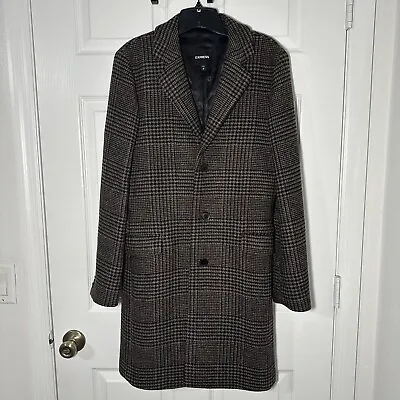 Men’s EXPRESS Wool/Polyester Peacoat Size: Extra Small (XS) BARELY WORN! • $109.95